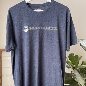 Men's Bill Murray CHIVE Tees Busch Beer Blue T-Shirt Tee Shirt Size XL